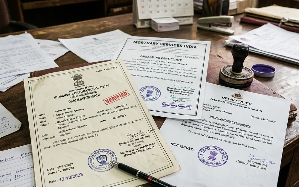 Documents Required to Transport a Dead Body in India