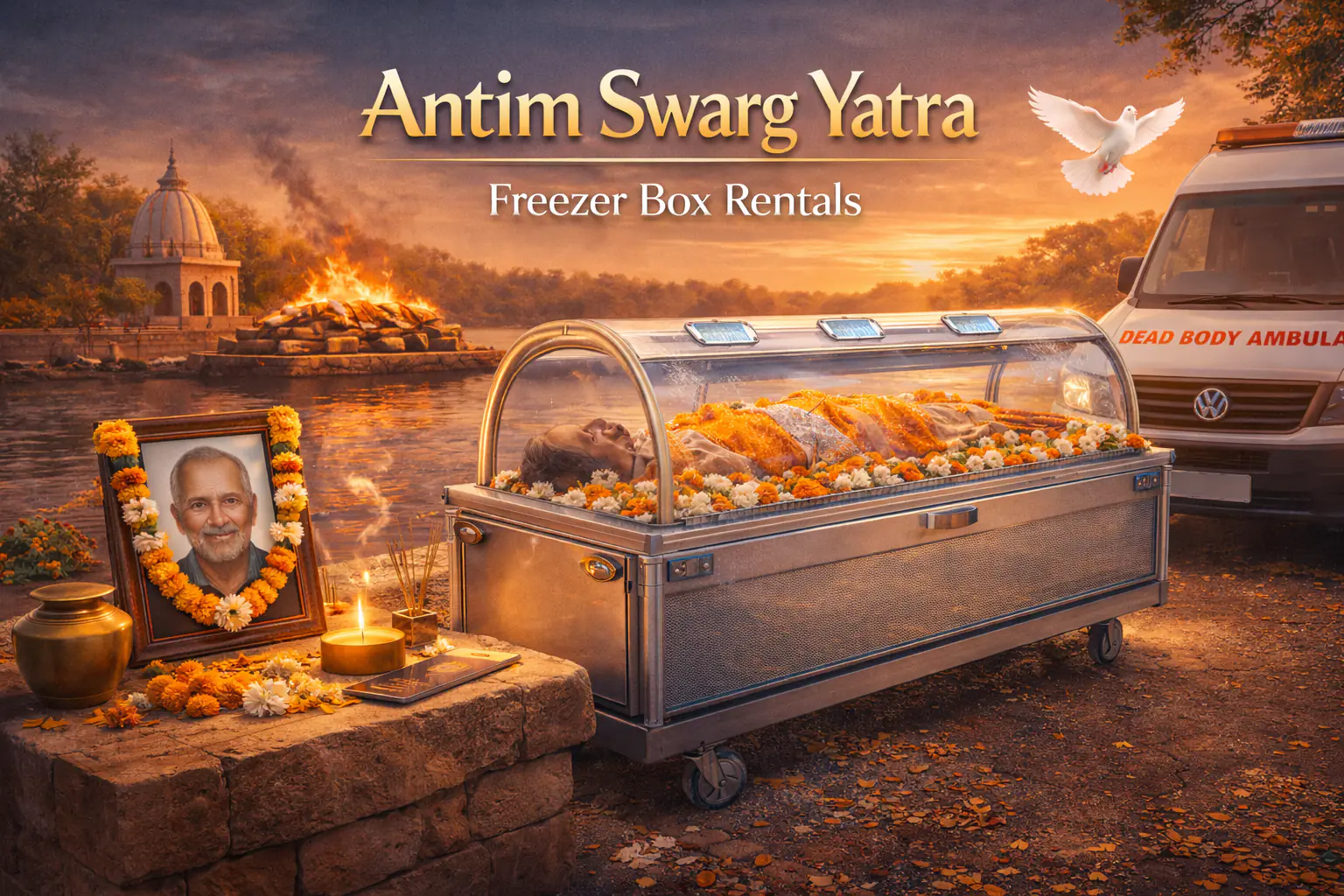 Freezer Box Rentals - Antim Swarg Yatra, Delhi NCR