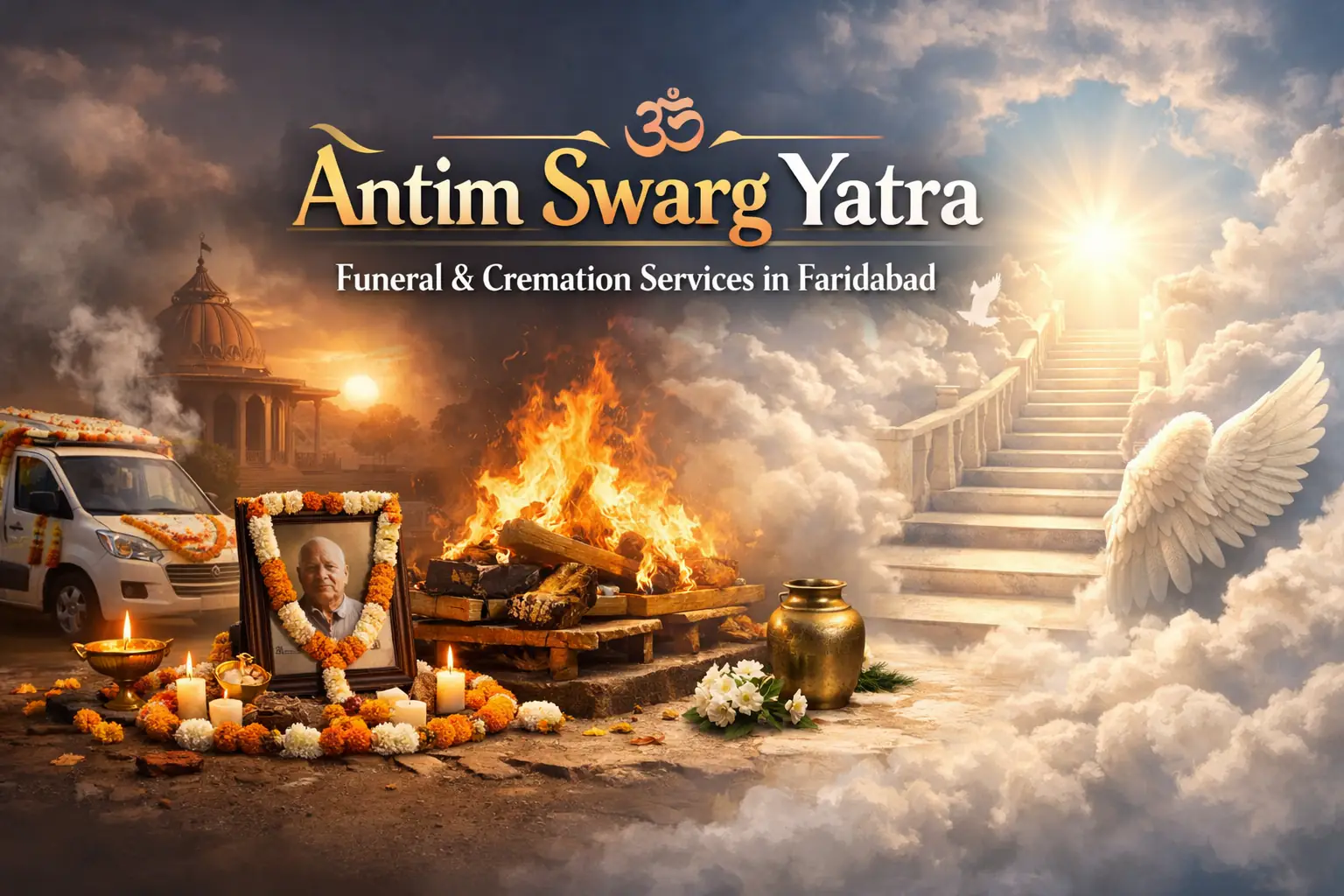 Funeral & Cremation Services in Faridabad - Antim Swarg Yatra, Delhi NCR