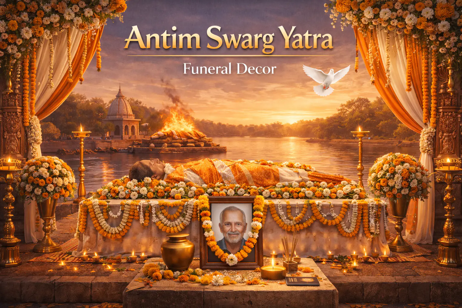 Funeral Decor - Antim Swarg Yatra, Delhi NCR