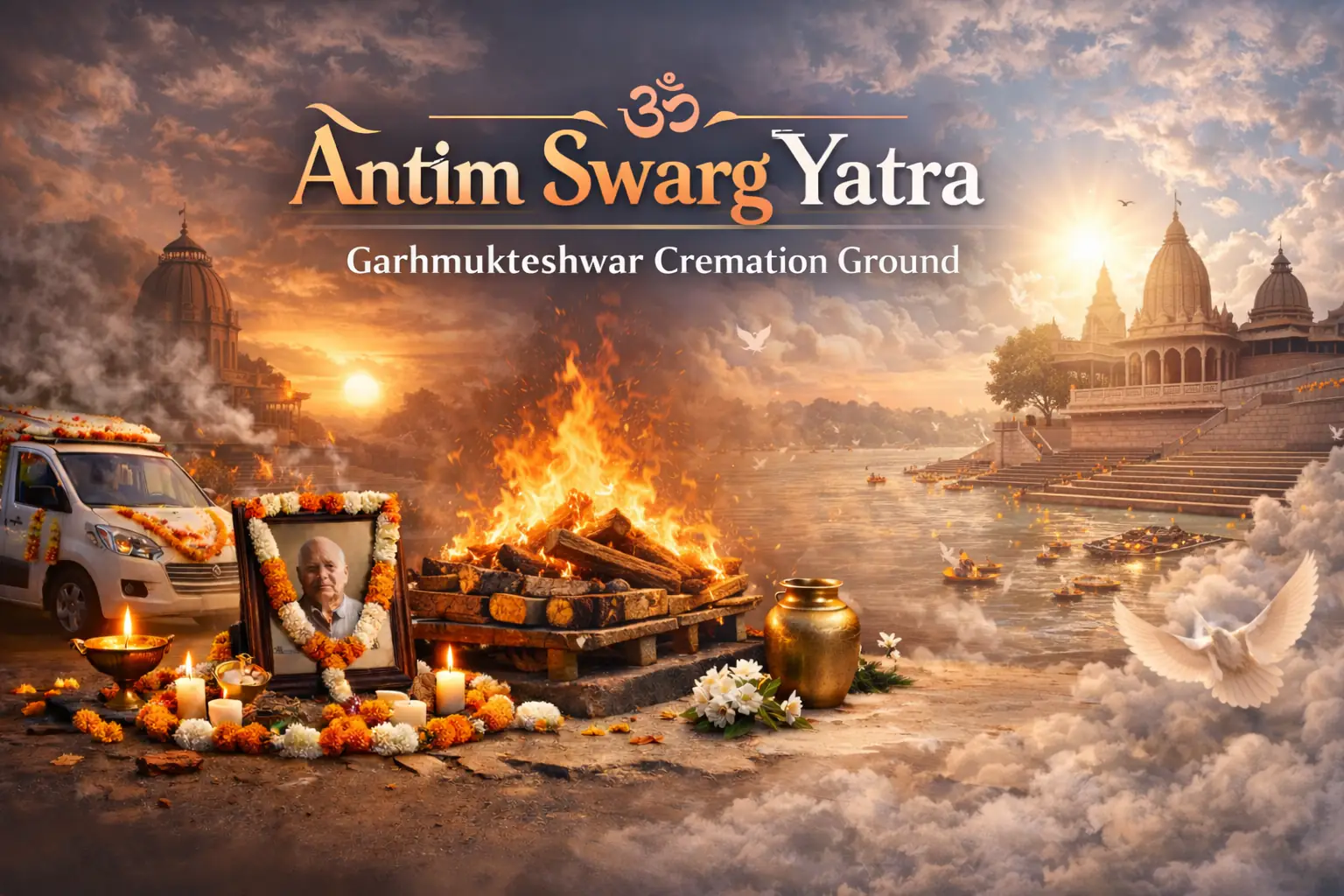 Garhmukteshwar Cremation Ground - Antim Swarg Yatra, Delhi NCR
