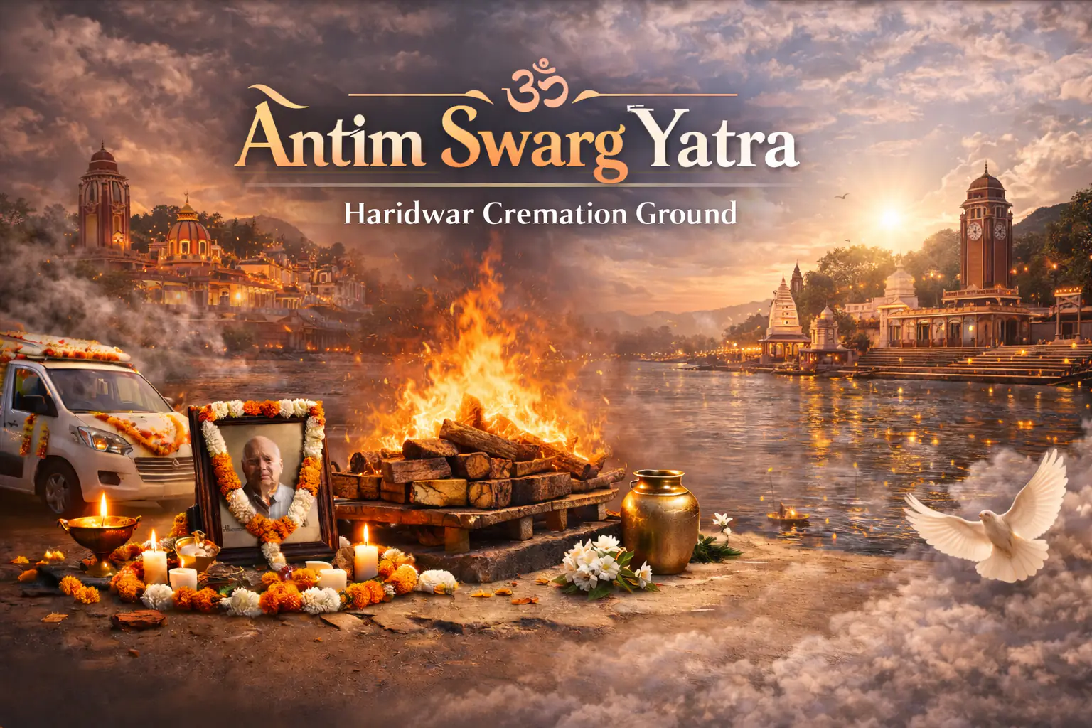 Haridwar Cremation Ground - Antim Swarg Yatra, Delhi NCR