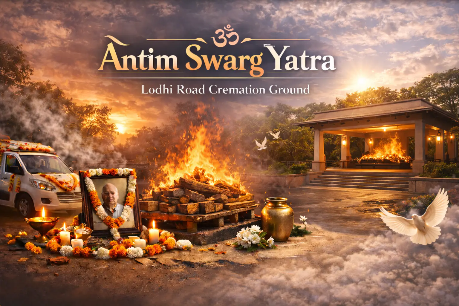 Lodhi Road Cremation Ground - Antim Swarg Yatra, Delhi NCR